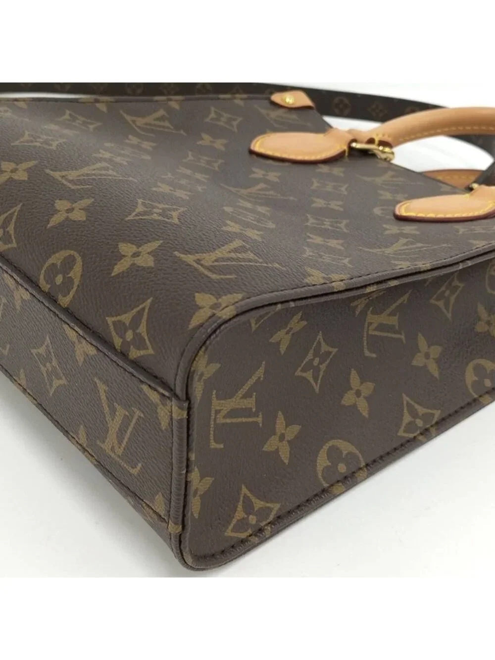 Louis Vuitton Sac Plat BB Monogram Cross Crossbody Bag